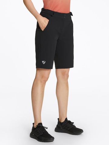 ZIENER Regular Workout Pants 'NILSA' in Black