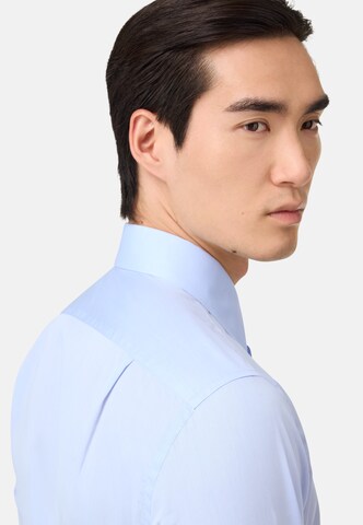 Coupe regular Chemise Boggi Milano en bleu