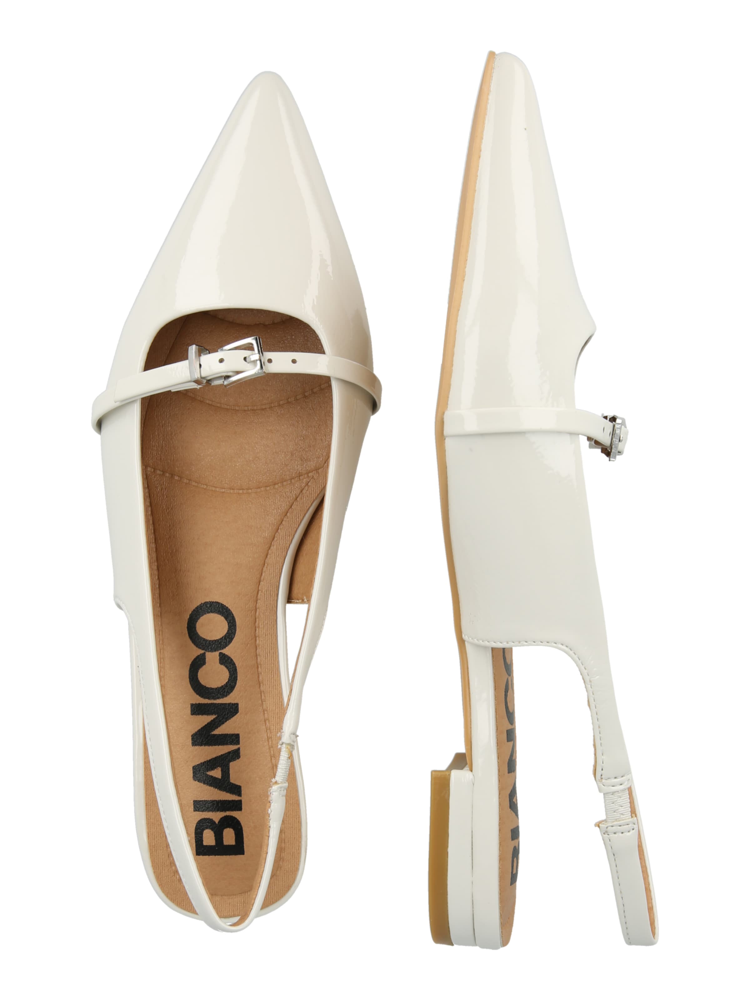 Pumps 'Bari' de la Bianco pe alb