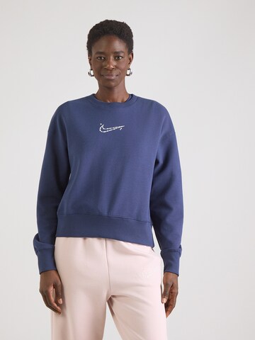 Nike Sportswear - Sweatshirt 'PHNX FLC' em azul: frente