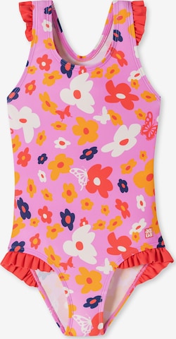 SCHIESSER Swimsuit 'Aqua' in Pink: front
