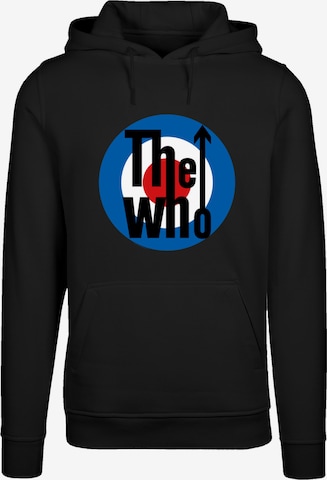 F4NT4STIC Sweatshirt 'The Who Target Classic' in Schwarz: Vorderseite