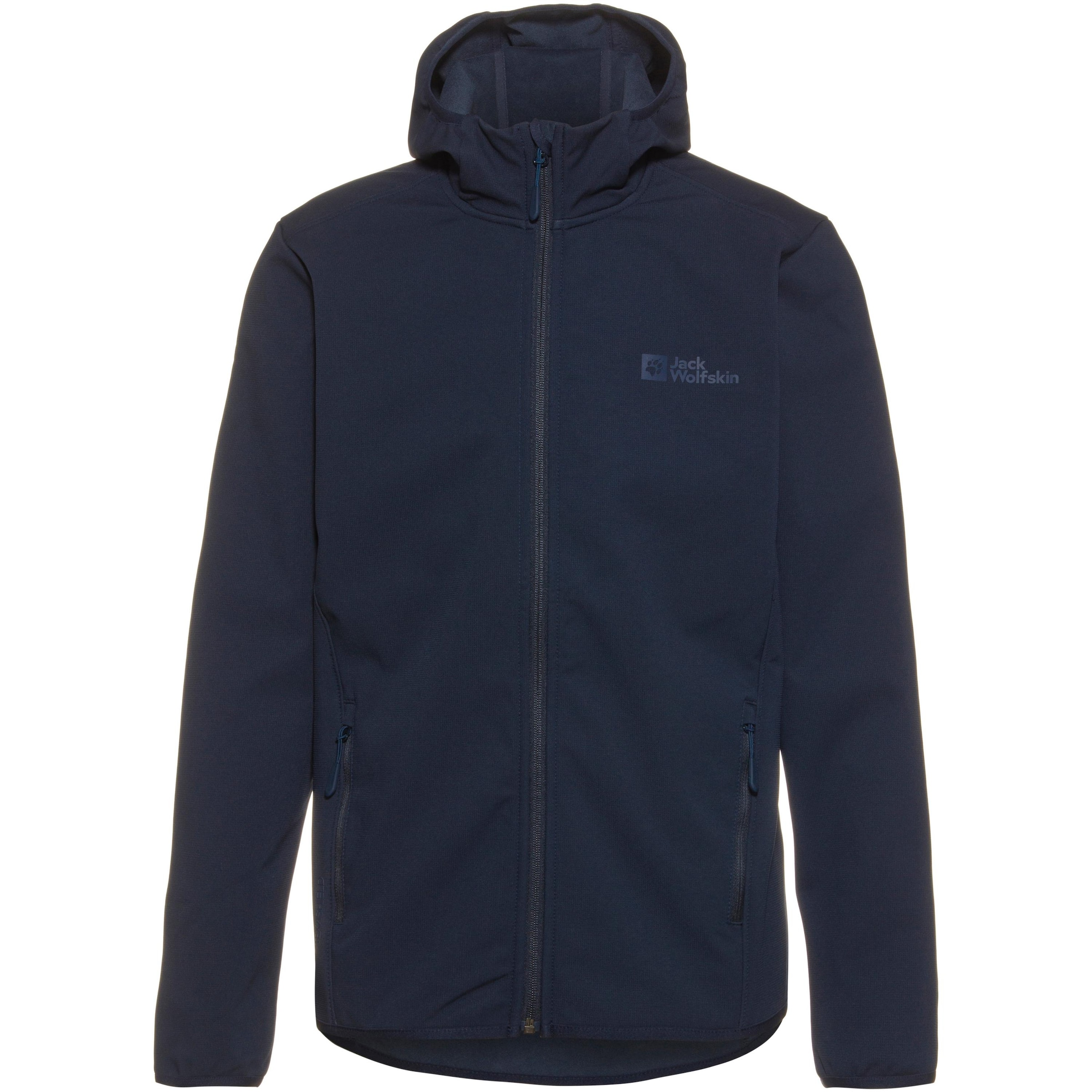 JACK WOLFSKIN Outdoorjas 'Bornberg' in Blauw: voorkant