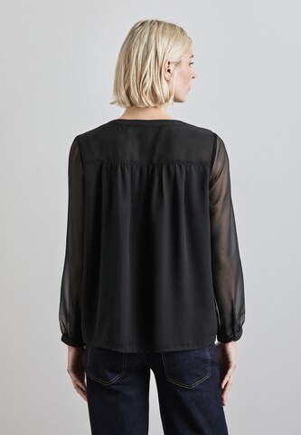 STREET ONE Bluse in Schwarz