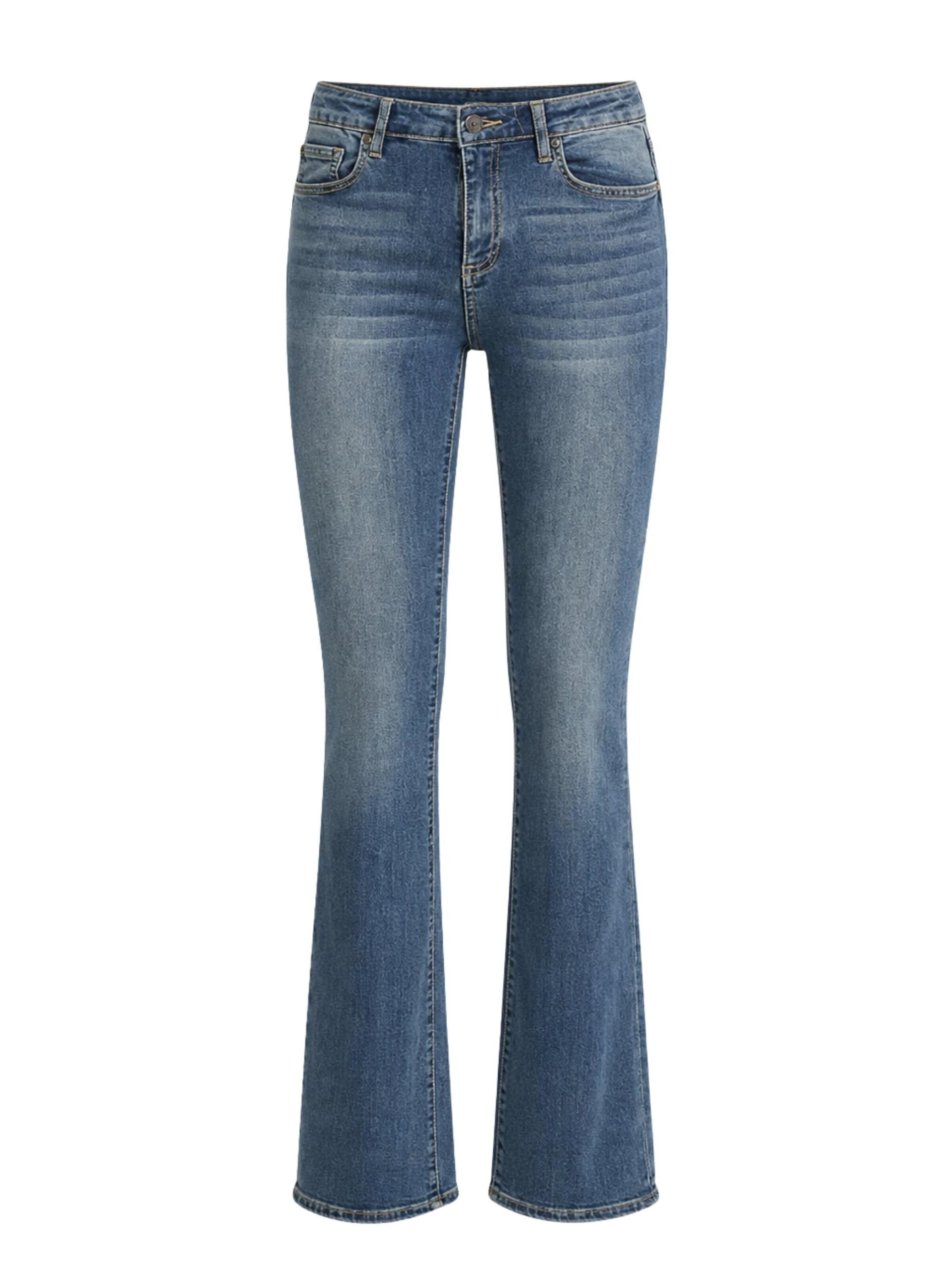 évasé Jean ARMANI EXCHANGE en bleu : devant