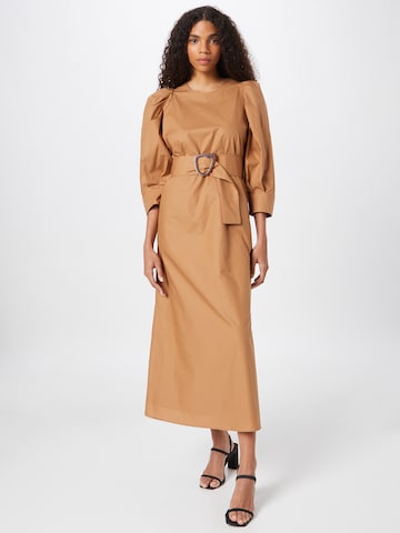 IVY OAK Dress 'DYANNE' in Brown: front