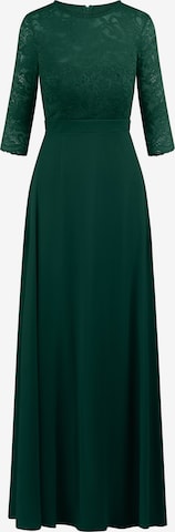 Robe de soirée Kraimod en vert : devant