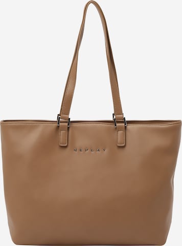 REPLAY Shopper in Beige