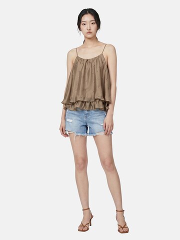 Top di Roberta Rossi in grigio: frontale