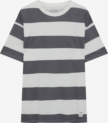 Tricou de la Pull&Bear pe gri: față