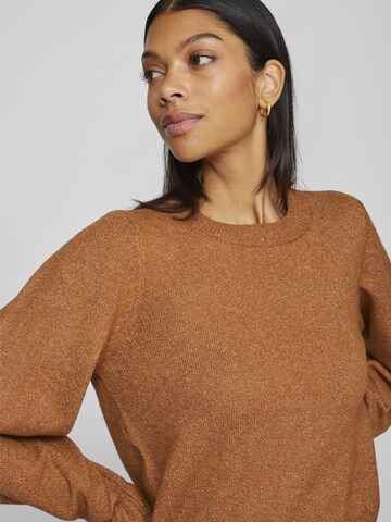 VILA Sweater in Brown