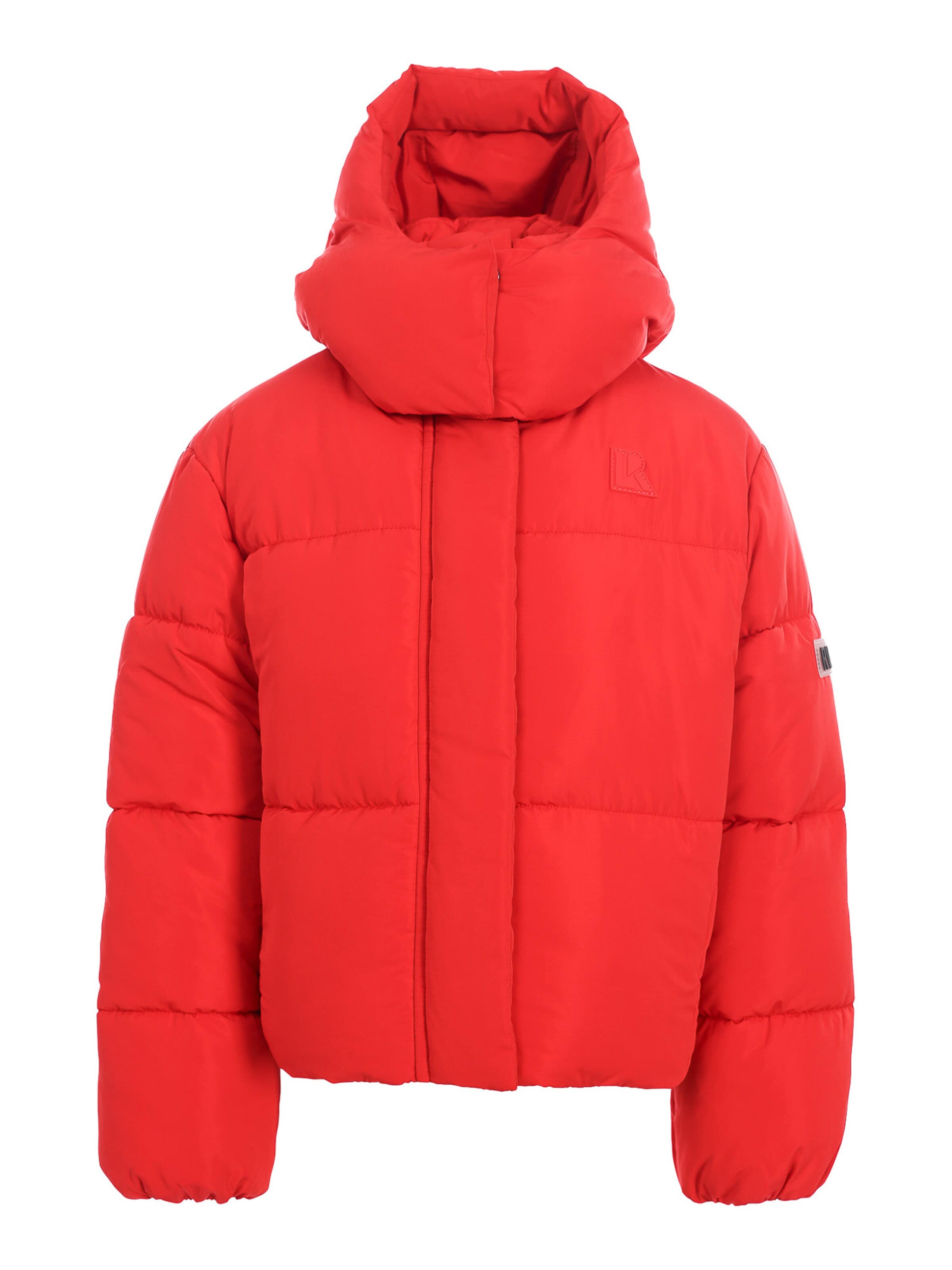 Looxs Revolution Winter Jacket in Red: front