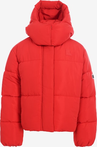 Looxs Revolution Winter Jacket in Red: front