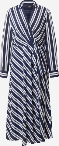 Robe-chemise 'DIAMIN' Lauren Ralph Lauren en bleu : devant