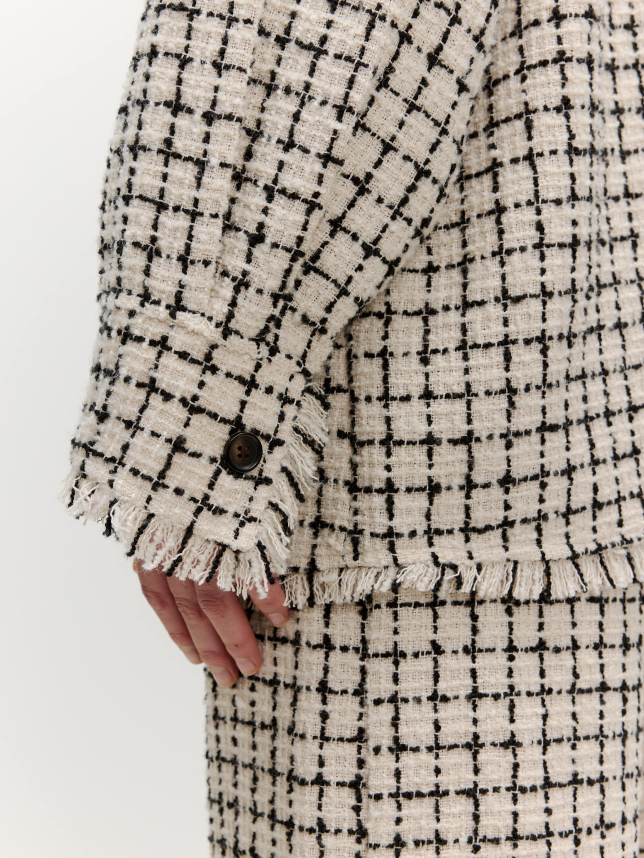 EDITED Produkte Jacke 'Dela' schwarz