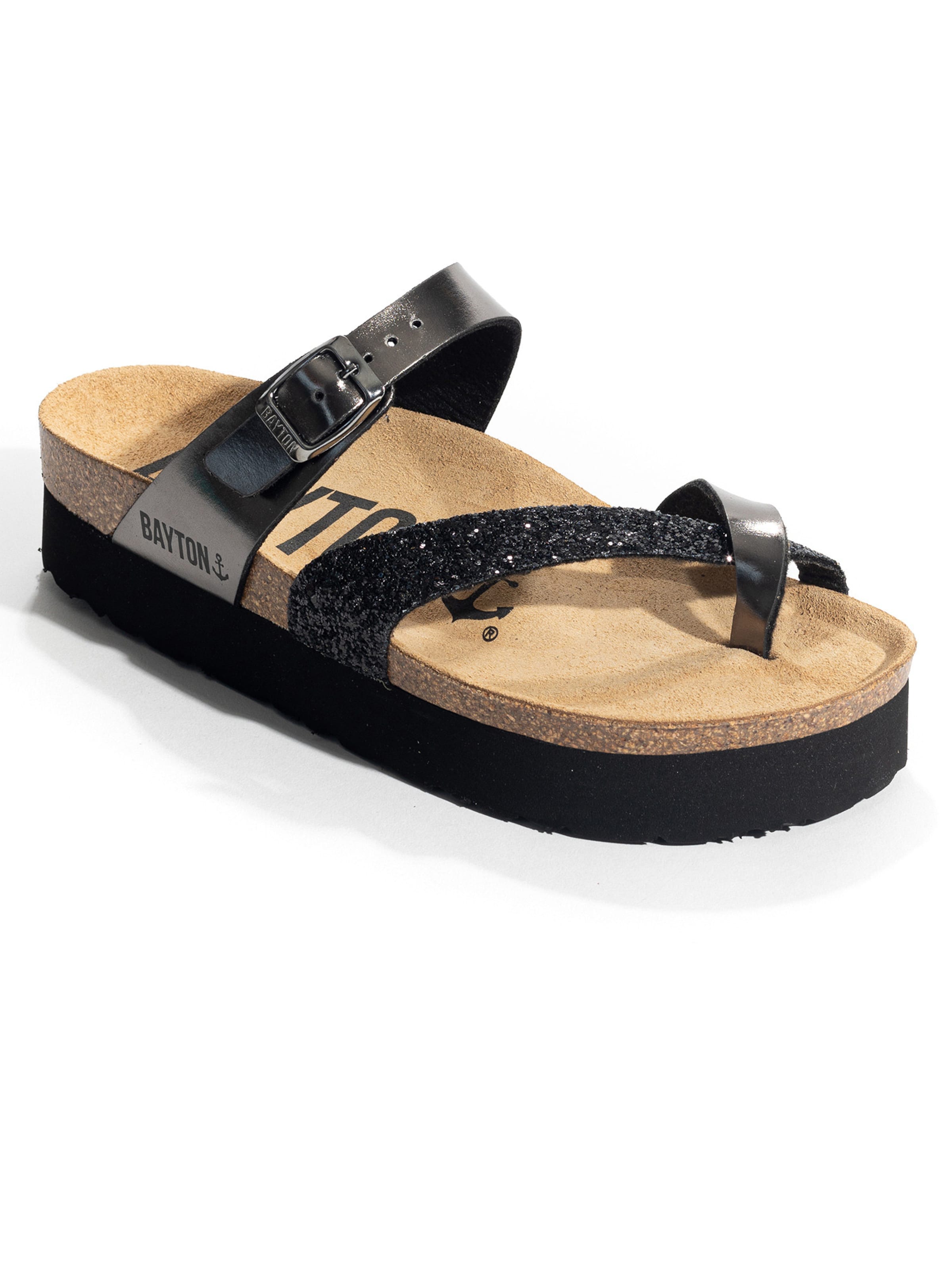 Bayton - Zapatos abiertos 'ANDROMAC' en negro