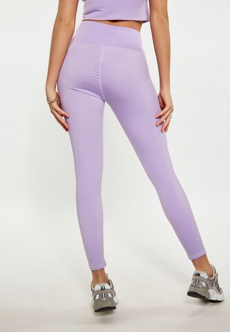 faina Athlsr - Skinny Leggings em roxo