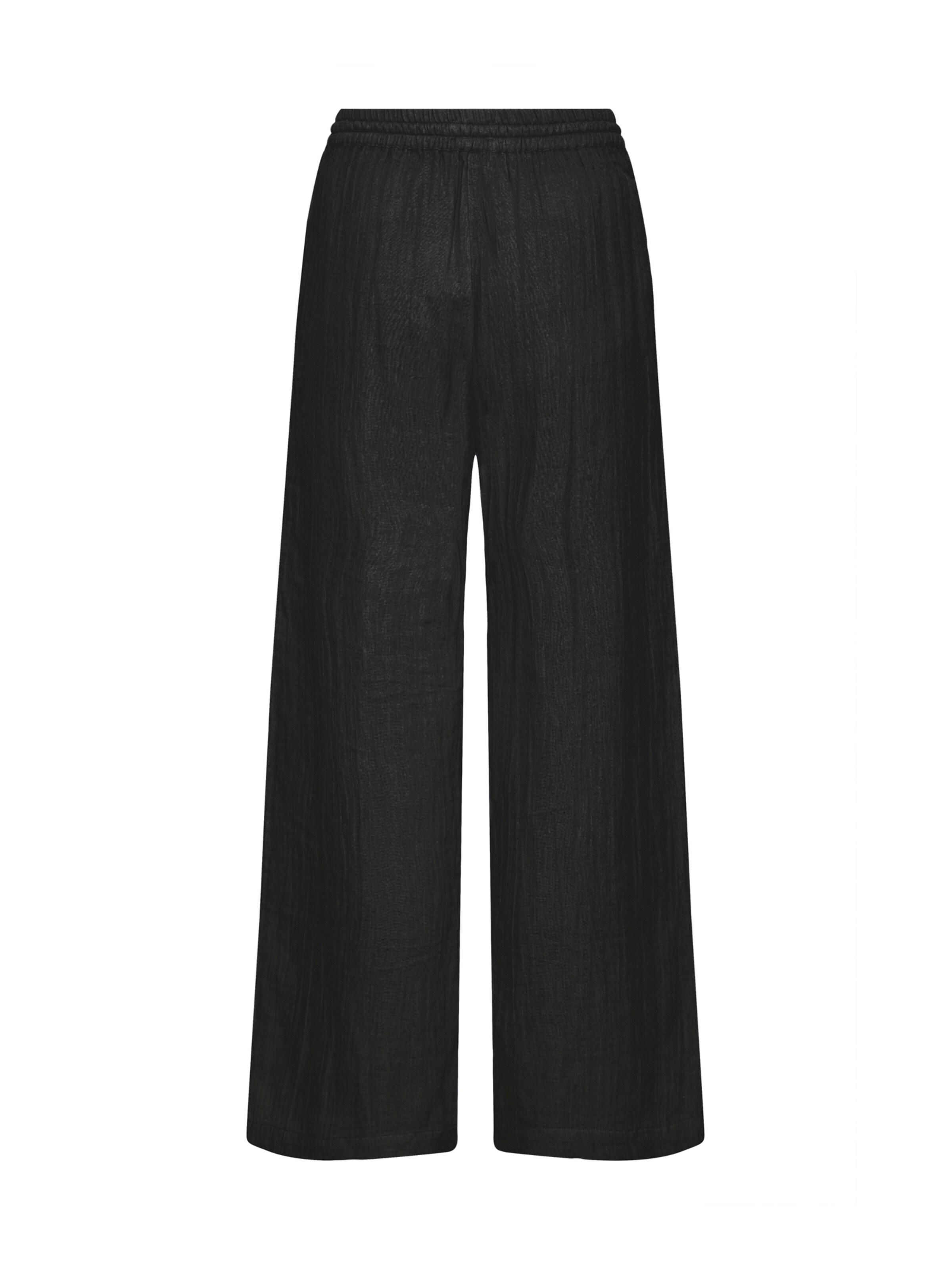 ICHI - Loosefit Calças 'IAFOXA' em preto