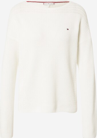 TOMMY HILFIGER Pullover 'Hayana' in Weiß: predná strana