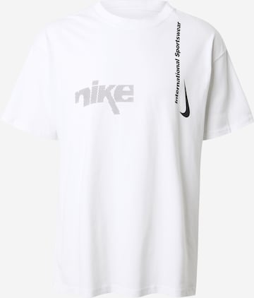 Nike Sportswear Tričko 'M90 SWOOSH' - Biela: predná strana