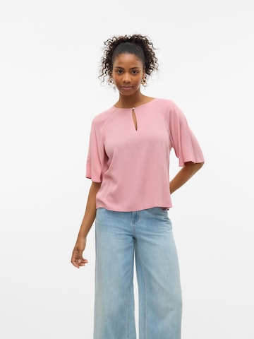 VERO MODA Блуза 'VMANNA' в розово: отпред