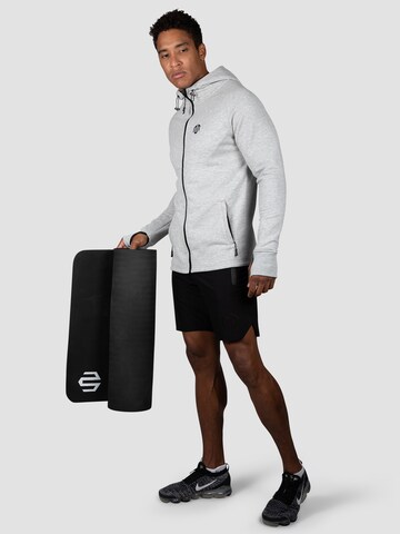 MOROTAI Sportsweatjacke 'NEOTECH' in Grau