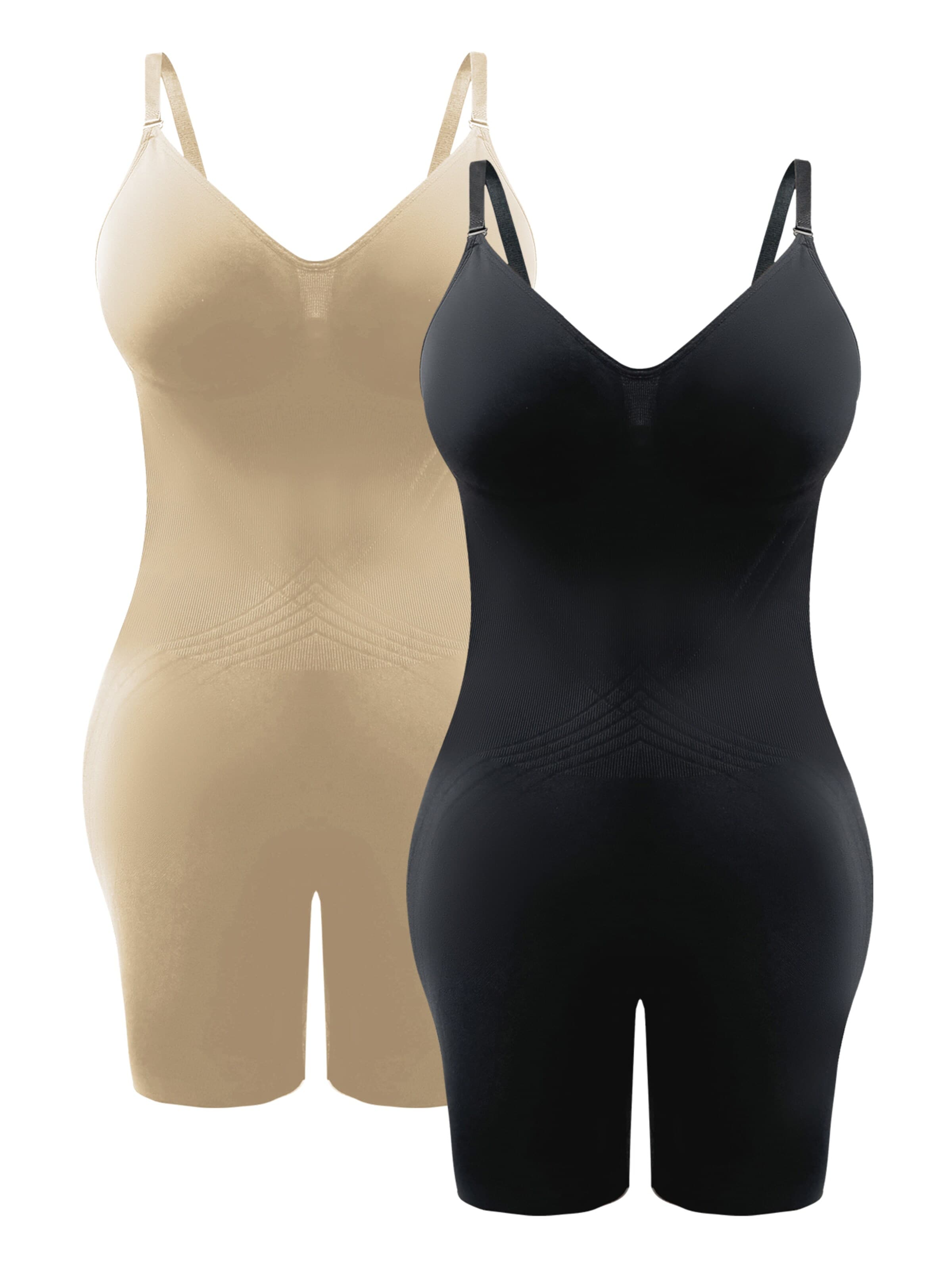 MEETWEE Shaping bodysuit in Mixed colours: front