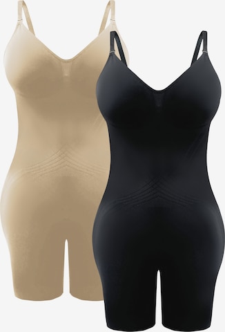 MEETWEE Shaping bodysuit in Mixed colours: front