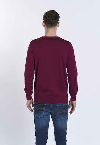 DENIM CULTURE Sweater 'NARCISO' in Red