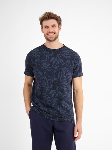 T-Shirt LERROS en bleu : devant