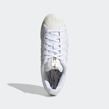 Sneaker low 'Superstar' de la ADIDAS ORIGINALS pe alb