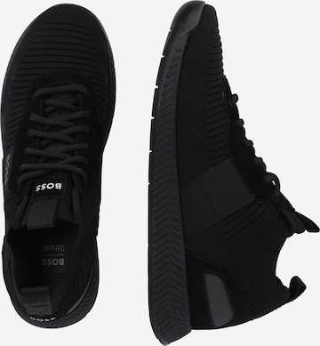 BOSS Black Sneaker low 'Titanium' i sort