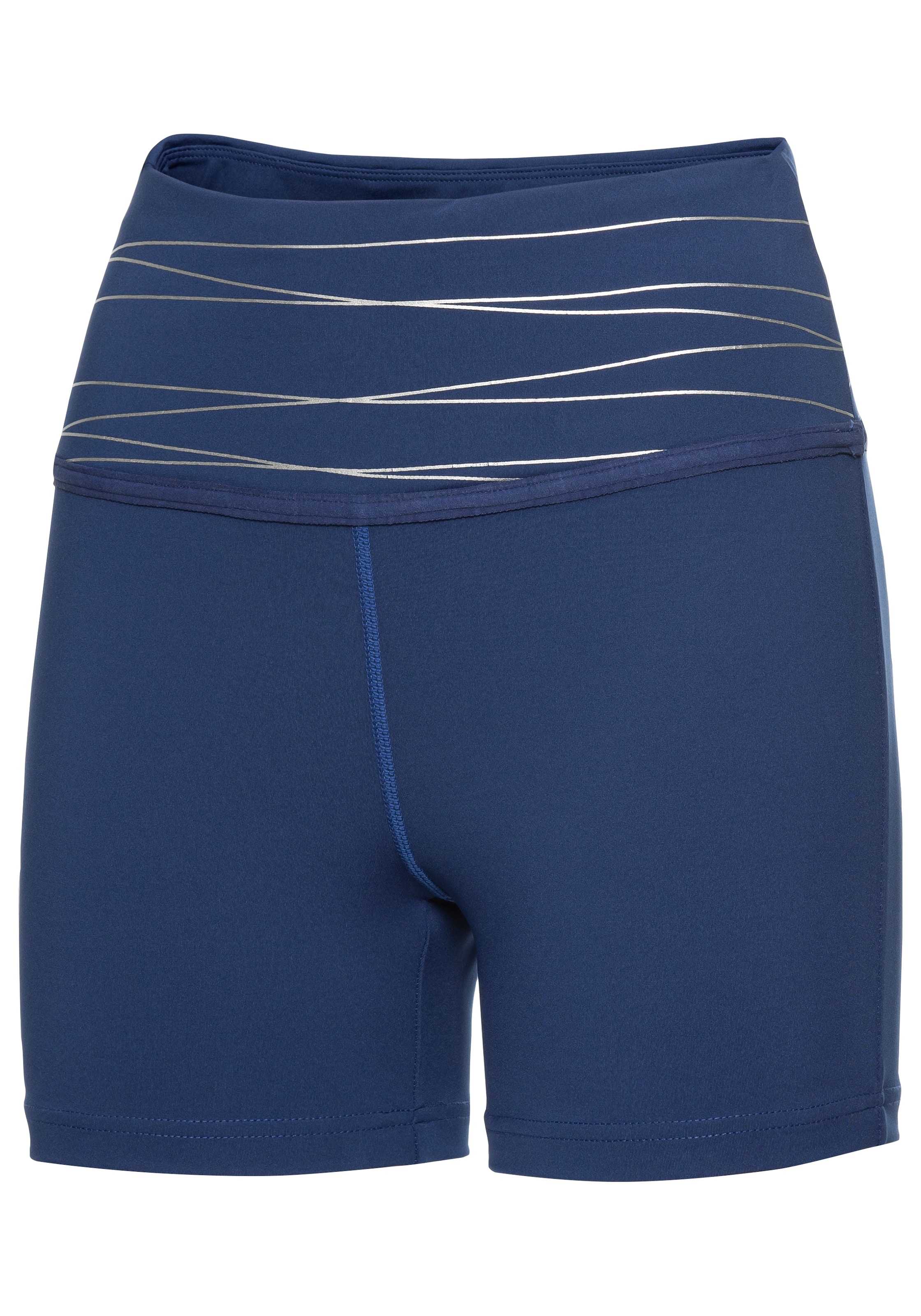 VIVANCE Skinny Workout Pants in Blue: front