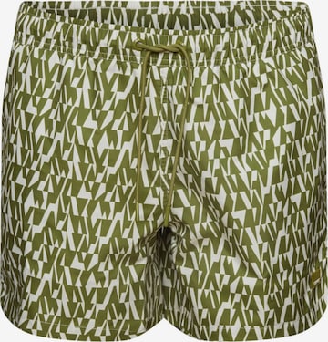 ESPRIT Board Shorts in Green: front