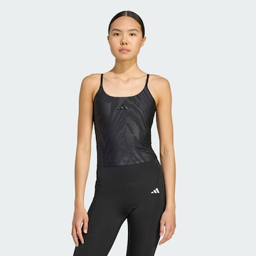 ADIDAS PERFORMANCE Sports top 'Optime' in Black: front