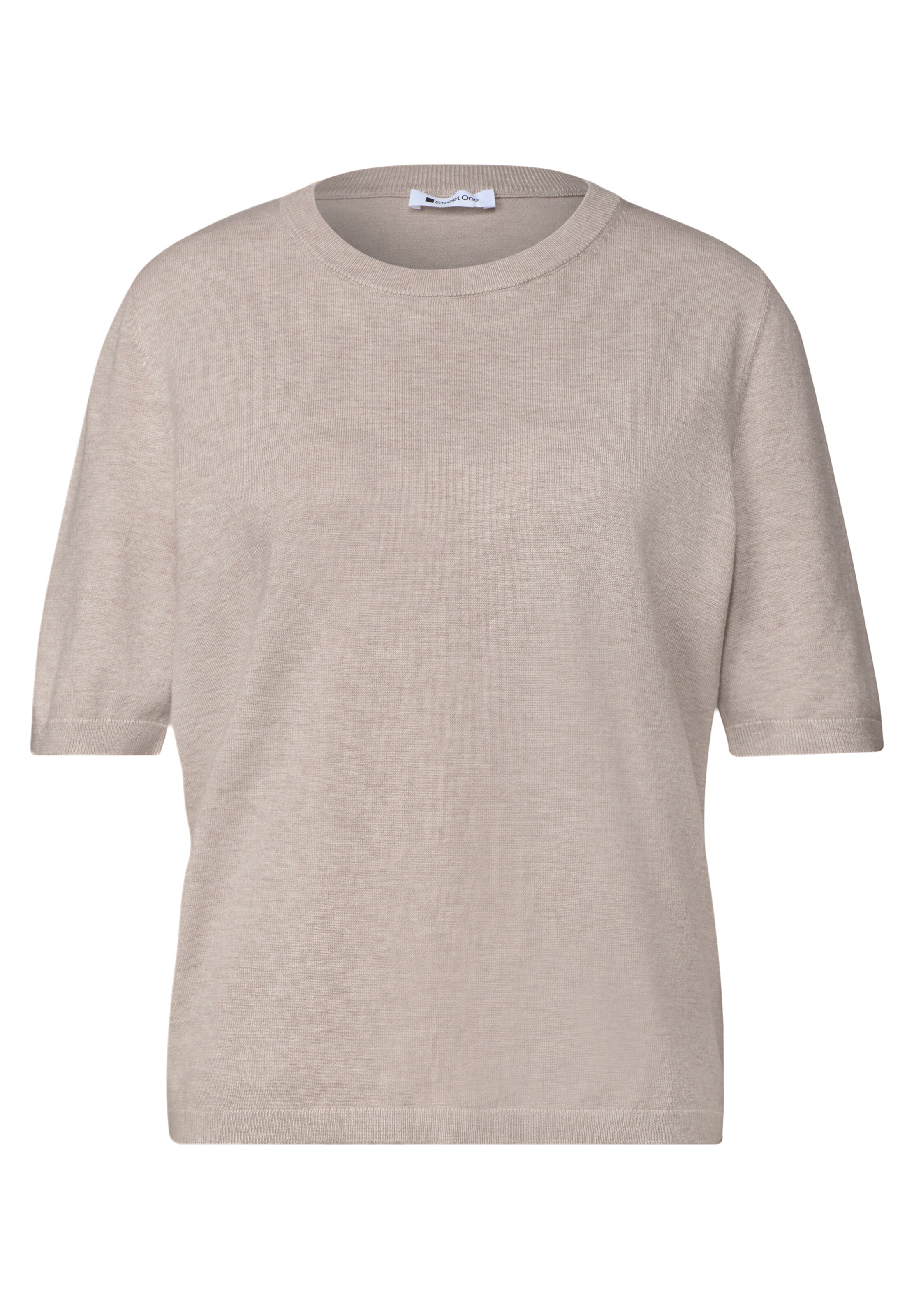 STREET ONE Sweater in Beige: front