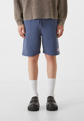 regular Pantaloni di Lost Youth in blu: frontale