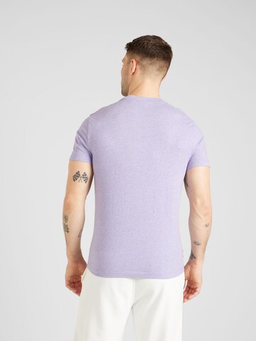 Superdry T-shirt i lila