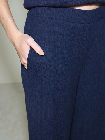 Next Wide leg Trousers in Blue