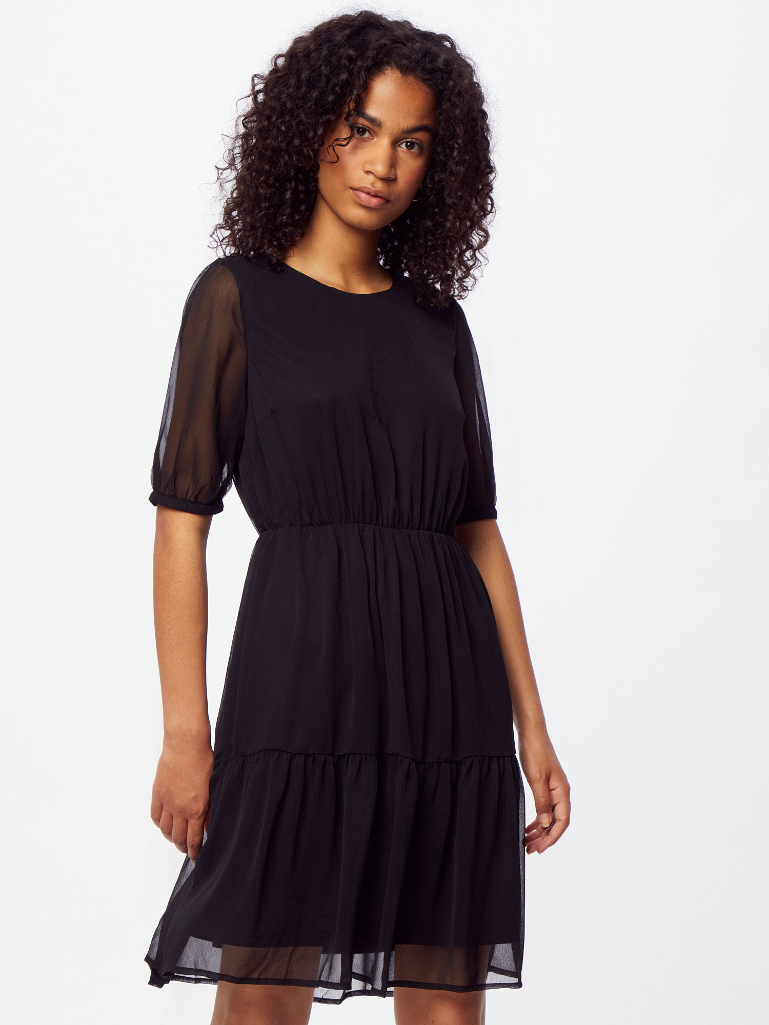 2biTt Bardziej zrównoważony VERO MODA Sukienka w kolorze Czarnym 