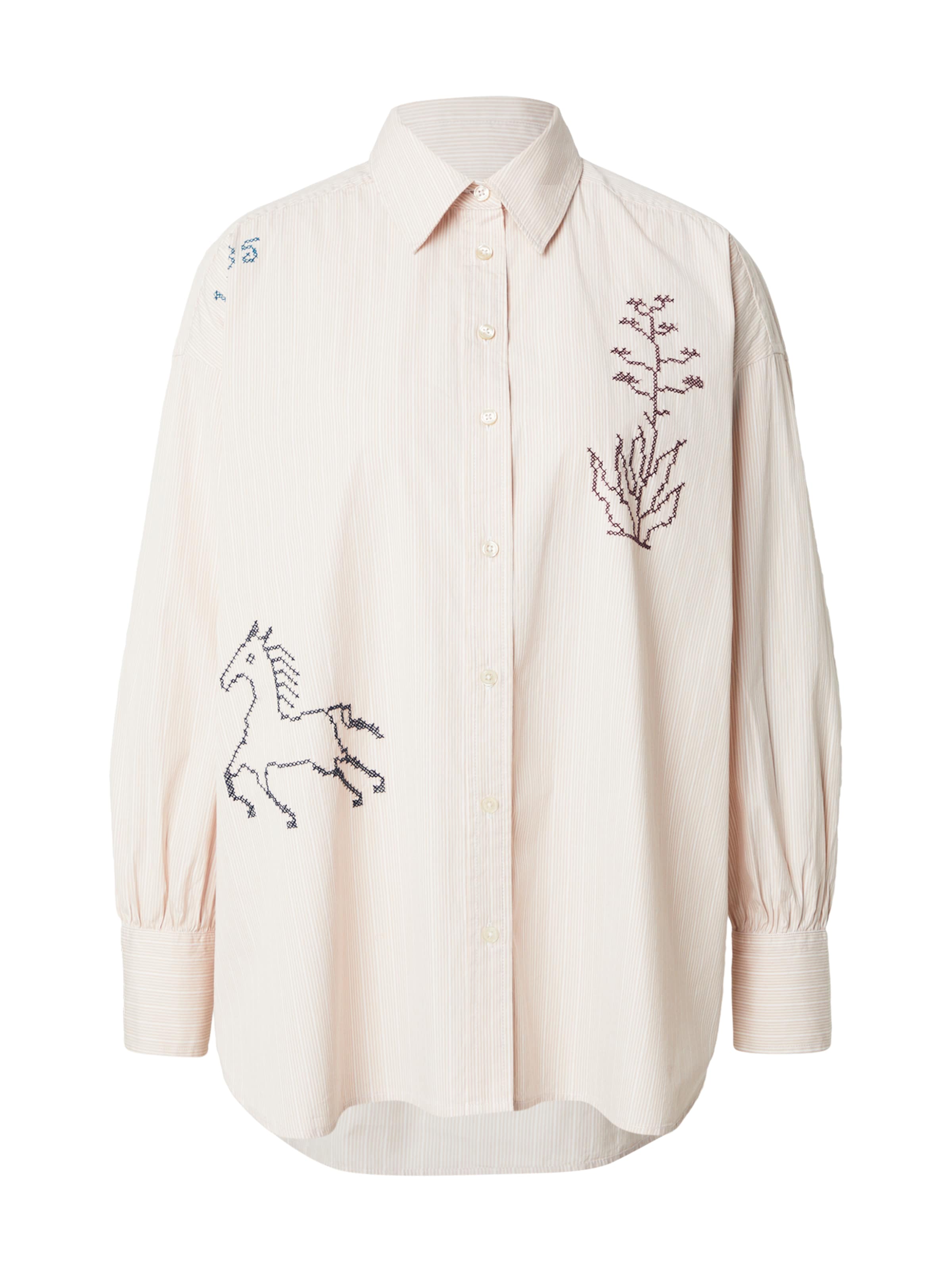 SCOTCH & SODA Блузка в Ярко-розовый: спереди