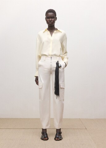 MANGO Blouse 'Soledad' in Yellow