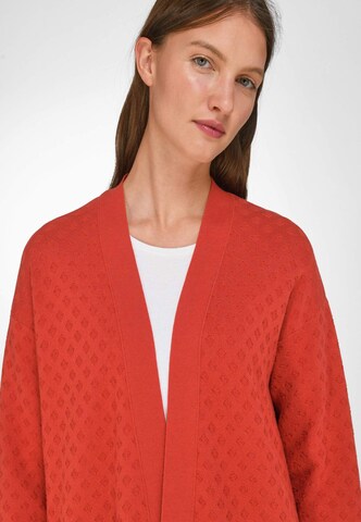 Pull-over 'Cotton' Peter Hahn en rouge