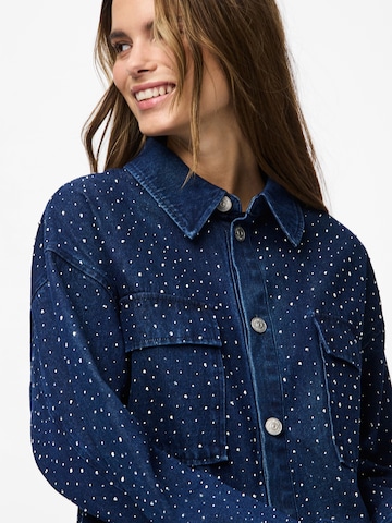 PIECES - Casaco meia-estação 'PCROBERTA' em azul