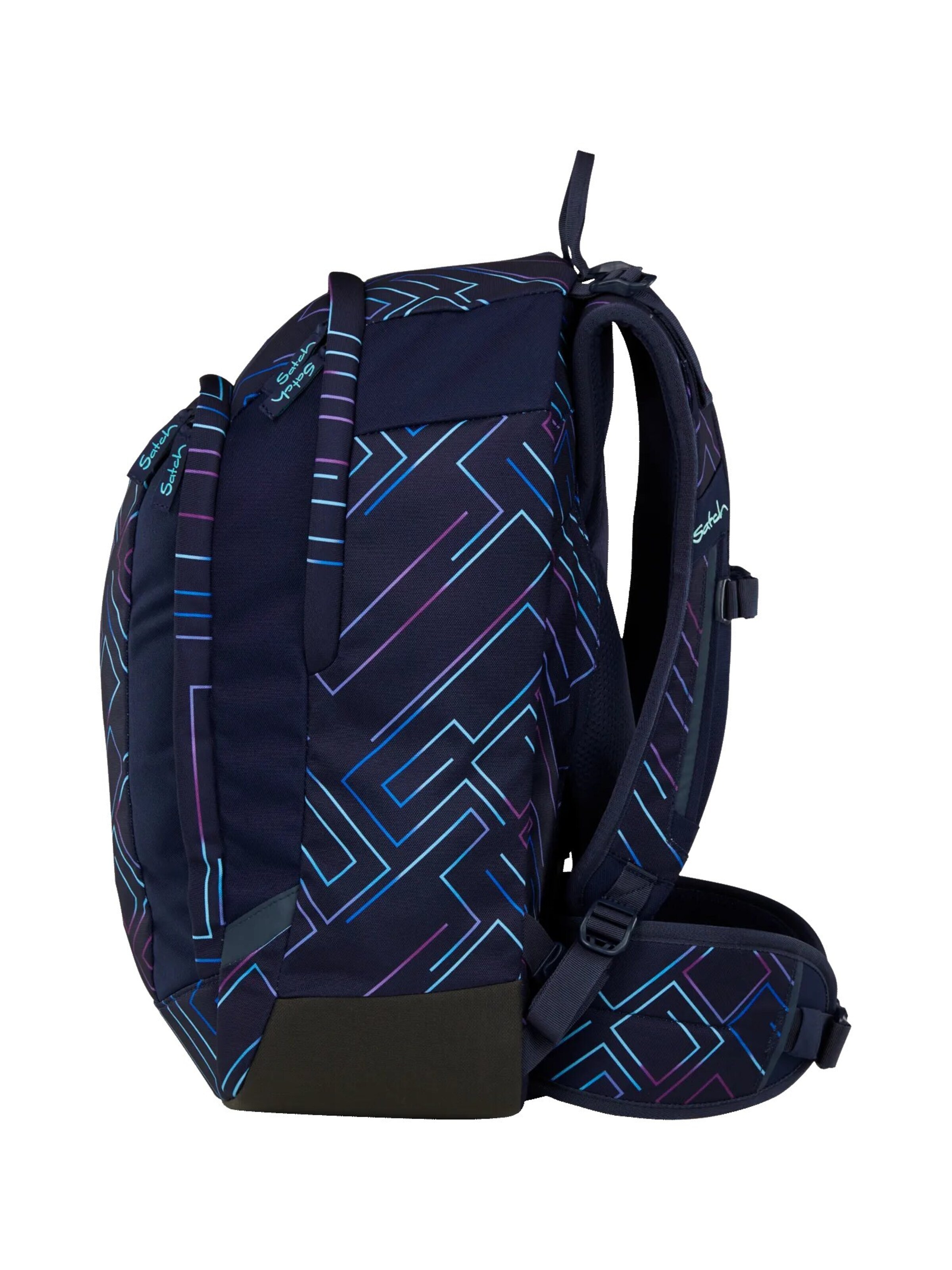 Satch Backpack 'Schulrucksack air' in Purple