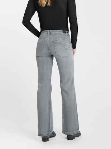 Wide Leg Jean Le Temps Des Cerises en gris
