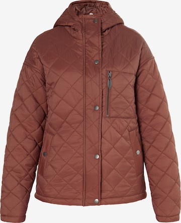 Usha Between-season jacket 'Sivene' in Brown: front