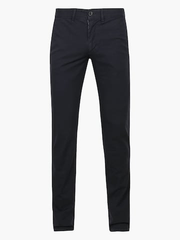 Coupe slim Pantalon chino 'Sartre' Suitable en bleu : devant