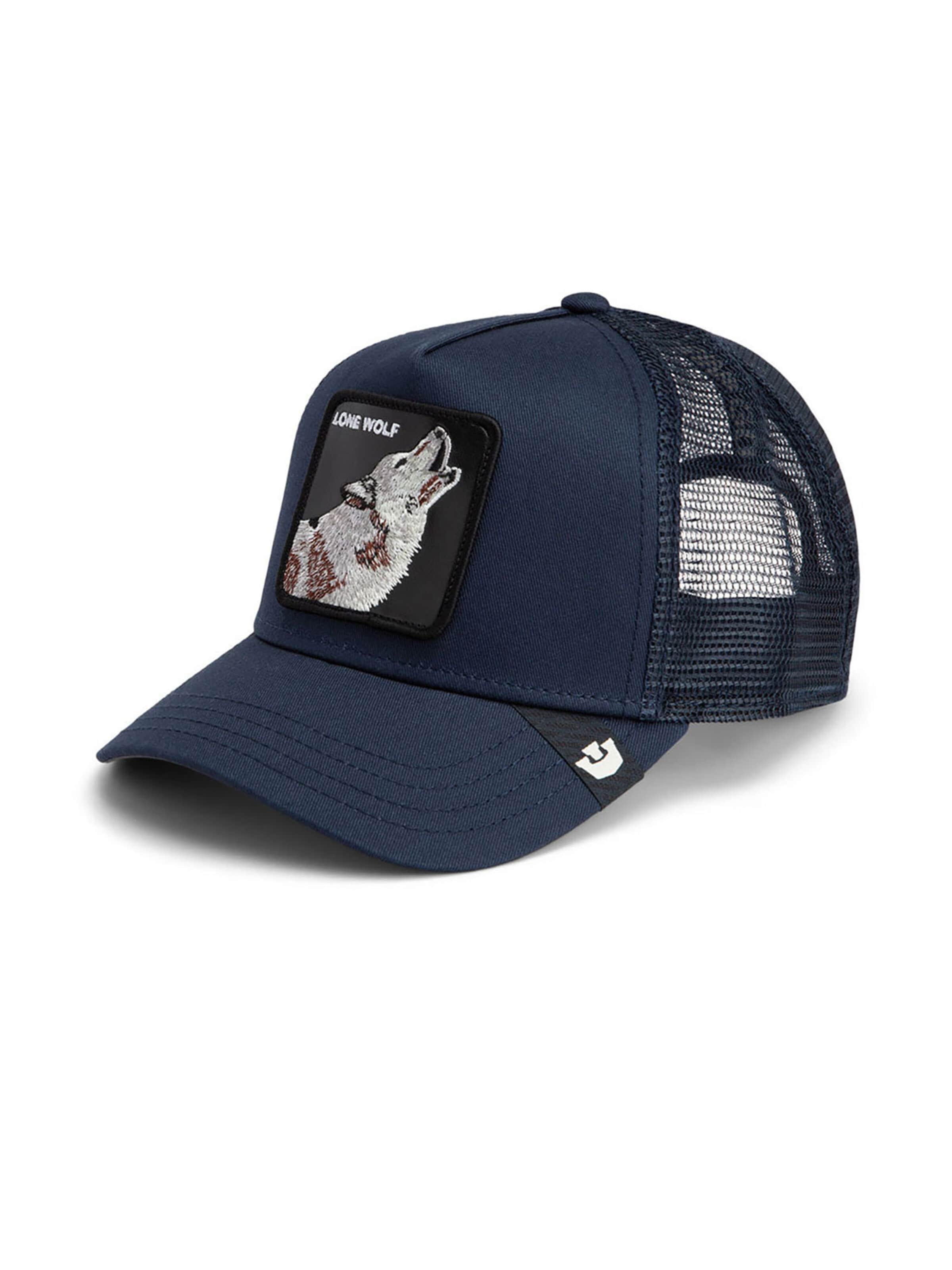 GOORIN Bros. Cap 'The Lone Wolf'‌‌‌‌‌‌‌‌‌‌ in Blau: Vorderseite