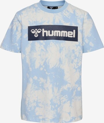 T-Shirt Hummel en bleu : devant